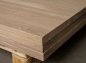 Preview: Massivholzplatte Leimholzplatte Eiche A/B Select Natur 40x650x1000-3000 mm 2-fach verleimt, durchgehende Lamele DL, ohne Äste